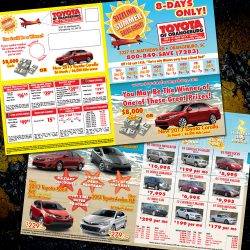 Sizzling Summer 4-Page Mailer