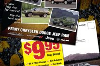 Giant Service Reminder Postcards