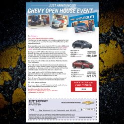 Chevrolet Buy Back Letter