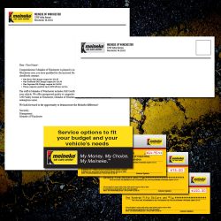 Meineke Service Checkbook